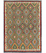 Handgewebter Afghanischer Kelim Teppich – 288x207 cm– Tribal Muster in Diamantform Handgewebter Afghanischer Kelim Teppich – 288x207 cm– Tribal Muster in Diamantform