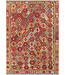 Handgewebter Afghanischer Kelim Teppich – 293x209 cm – Rotes Tribal Muster