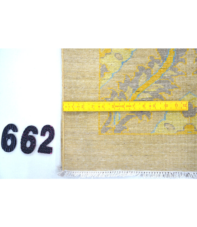 Lichtgeel Ziegler Loper Tapijt - 267 x 86 cm