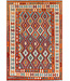 Handwoven Afghan Kilim Rug – 300x206 cm – Traditional Tribal Diamond Design Handwoven Afghan Kilim Rug – 300x206 cm – Traditional Tribal Diamond Design