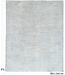Light Grey Light Blue Modern 672 – Hand-Knotted Wool Rug 302 x 243 cm