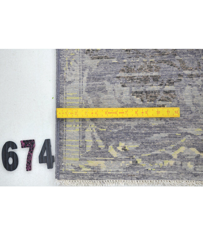 Grau-beiger Ziegler 307 x 241 cm – Handgeknüpfter Wollteppich