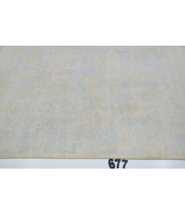 Vintage Ziegler, Dark Gray and Purple, 292 x 196 cm