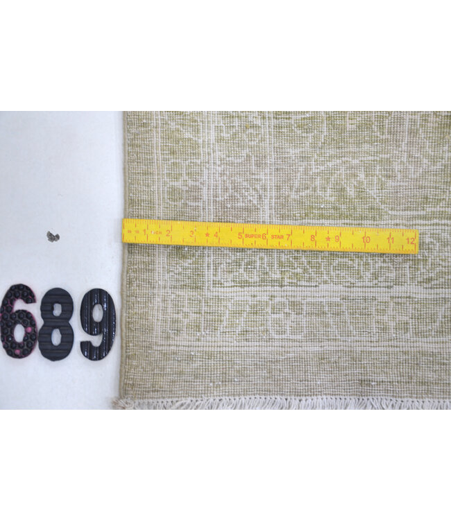 Ziegler, Gray and White, 360 x 274 cm – Hand-Knotted Wool Rug with Classic Pattern