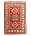 Kelimshop 152x101cm Handgeknüpfter Woll Kazak Teppich – Authentischer Orientalischer Teppich, Traditionelles Tribal Design, Hochwertiger Handgefertigter Wollteppich Kelimshop 152x101cm Handgeknüpfter Woll Kazak Teppich – Authentischer Orientalischer Teppich, Traditionelles Tribal Design, Hochwertiger Handgefertigter Wollteppich