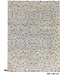 Gabbeh Beige Hand-Knotted Wool Rug, 365 x 267 cm, Floral Pattern