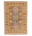 Kelimshop 150x101cm Handgeknoopte Wol Kazak Tapijt – Authentiek Oosters Vloerkleed, Traditioneel Tribaal Design, Hoogwaardige Handgemaakte Wol Tapijt