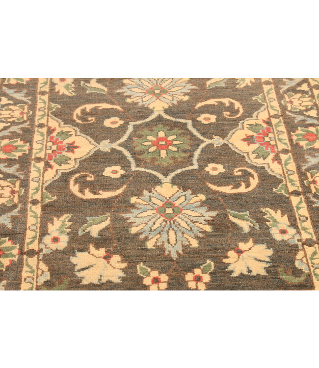 129x90cm Handgeknüpfter Woll Kazak Teppich – Authentischer Orientalischer Teppich, Traditionelles Tribal Design, Hochwertiger Handgefertigter Wollteppich