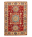 Kelimshop 150x102cm Handgeknüpfter Woll Kazak Teppich – Authentischer Orientalischer Teppich, Traditionelles Tribal Design, Hochwertiger Handgefertigter Wollteppich