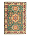 Kelimshop 152x104cm Hand-Knotted Wool Kazak Rug – Authentic Oriental Carpet, Traditional Tribal Design, High-Quality Handmade Wool Rug
