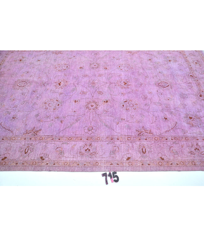 Roze Ziegler 264 x 177 cm – Handgeknoopt wollen vloerkleed