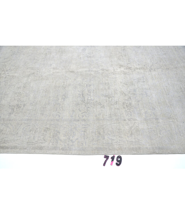 Beige Ziegler 295 x 194 cm – Handgeknoopt wollen tapijt met subtiel klassiek patroon