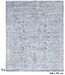Vintage Blue Rug | Kazak Pattern | 238 x 193 cm | Hand-Knotted Wool Carpet