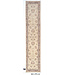 Ziegler Wol Handgeweven Tapijt - Ziegler Patroon - 363 x 074 cm - Neutrale Kleuren