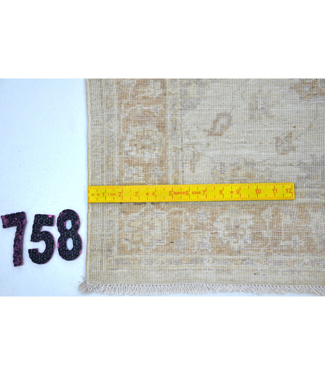 Ziegler Wol Handgeweven Tapijt - Ziegler Patroon - 365 x 071 cm - Zachte Neutrale Kleuren