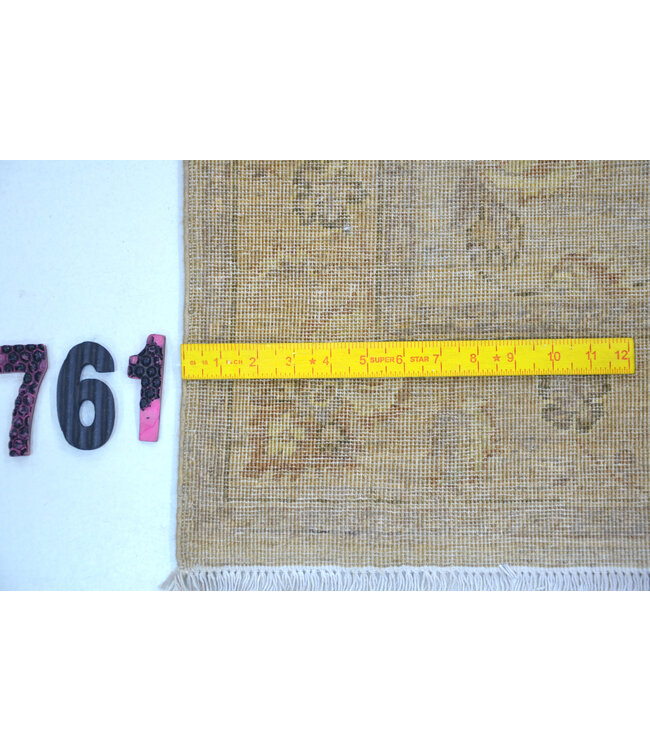 Beige Antieke Loper – 287 x 75 cm – Handgeknoopt van Wol