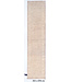 Long Ziegler Runner in Sand Tones – 353 x 078 cm – Hand-Knotted Wool