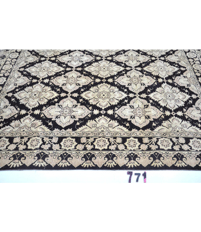 Schwarz Beige Kazak – 236 x 179 cm
