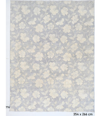 Ziegler Pattern, Blue, 354 x 266 cm Hand-Knotted Wool Rug Ziegler Pattern, Blue, 354 x 266 cm Hand-Knotted Wool Rug