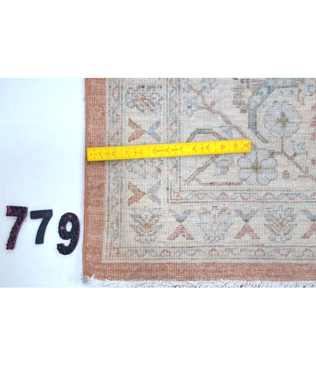 Handgeknüpfter Vintage Teppich - 359 x 263 cm - Wolle und Antikes Design