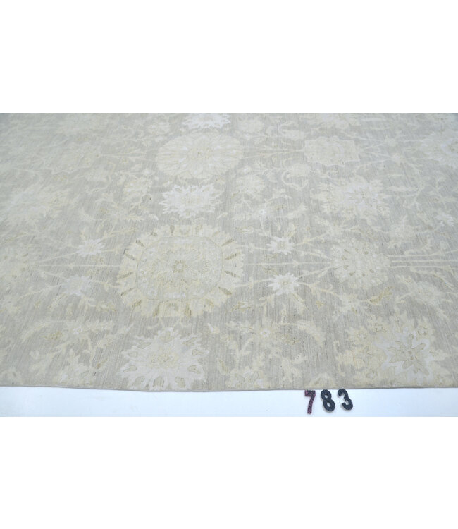 Lichtbeige Ziegler Tapijt – Handgeknoopt – 434 x 294 cm – Wol