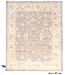 Grey-Beige Classic Rug – Medallion Design – 241 x 197 cm