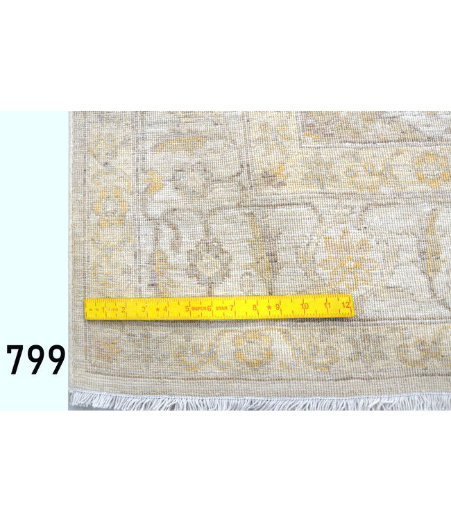 Beige Ziegler Rug - 242 x 196 cm - Hand-Knotted Wool