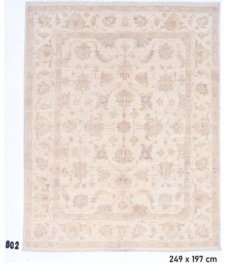Ziegler Pattern Wool Rug - Beige | 249 x 197 cm Ziegler Pattern Wool Rug - Beige | 249 x 197 cm