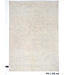 Light Beige Ziegler Rug – 293x210 cm – Hand-Knotted Wool Carpet with Soft Floral Design