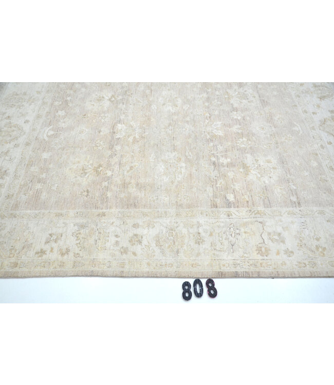 Ziegler Teppich in Rosé – 233x172 cm – Handgeknüpfter Wollteppich mit zartem Vintage-Flair