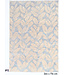 Blue-Beige Modern Pattern – 264 x 176 cm – Hand-knotted Wool Rug