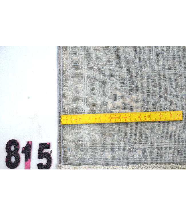 Hellblau-Beiges Ziegler Teppich – Klassisches Blumenmuster – 234 x 170 cm