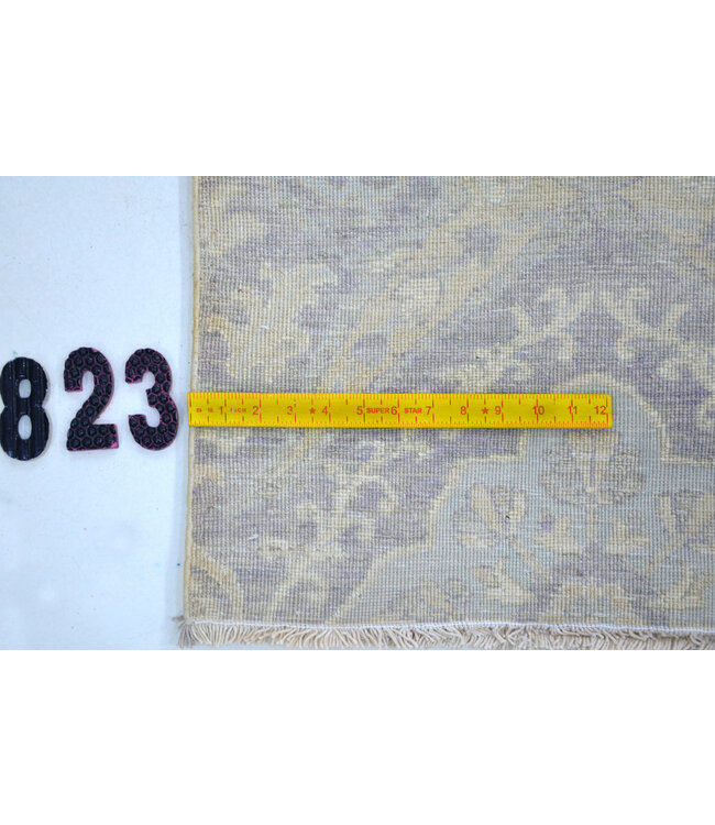 Lavendel Crème Transitional Vloerkleed – Medaillonpatroon – 275 x 180 cm