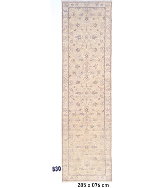 Elegant Beige Runner – Hand-Knotted – 285 x 76 cm Elegant Beige Runner – Hand-Knotted – 285 x 76 cm