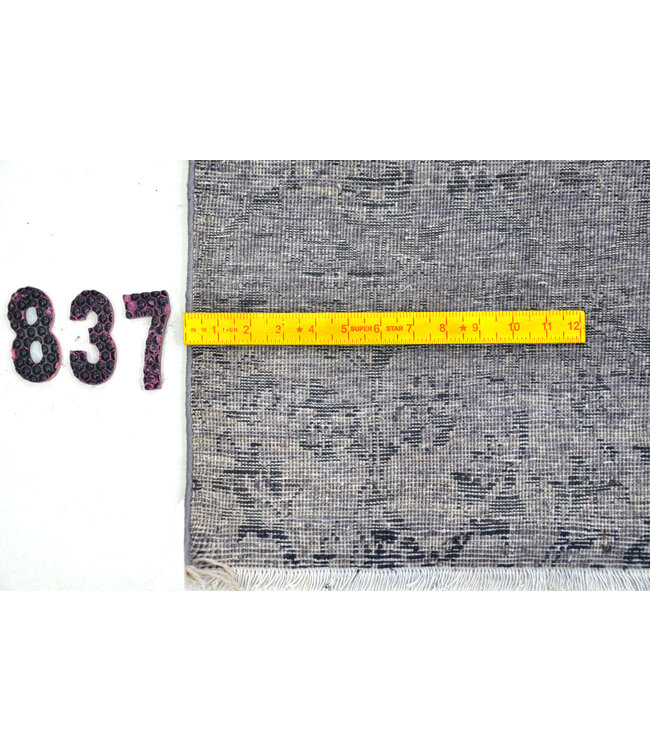 Grauer Moderner Teppich – 302 x 238 cm – handgeknüpft aus Wolle