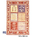 Multicolour Gabbeh Rug – 123 x 082 cm – Hand-Knotted Wool