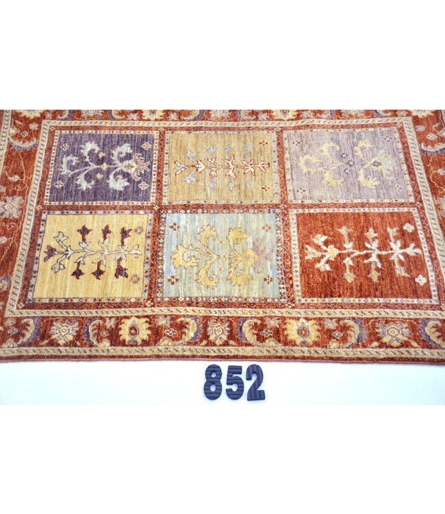 Multicolour Gabbeh Tapijt – 123 x 082 cm – Handgeknoopt Wol