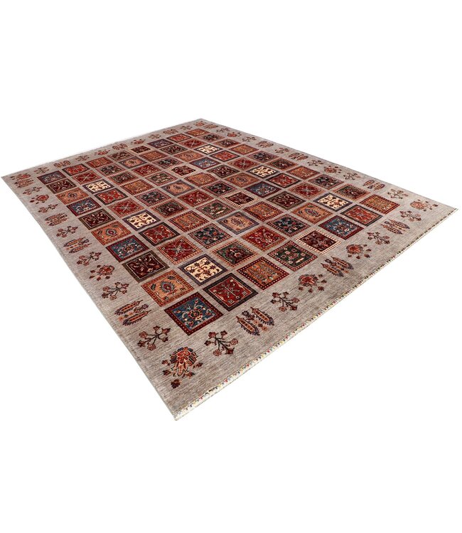 348x270 cm Handgeknüpfter Wollteppich  Afghanischer Orientteppich