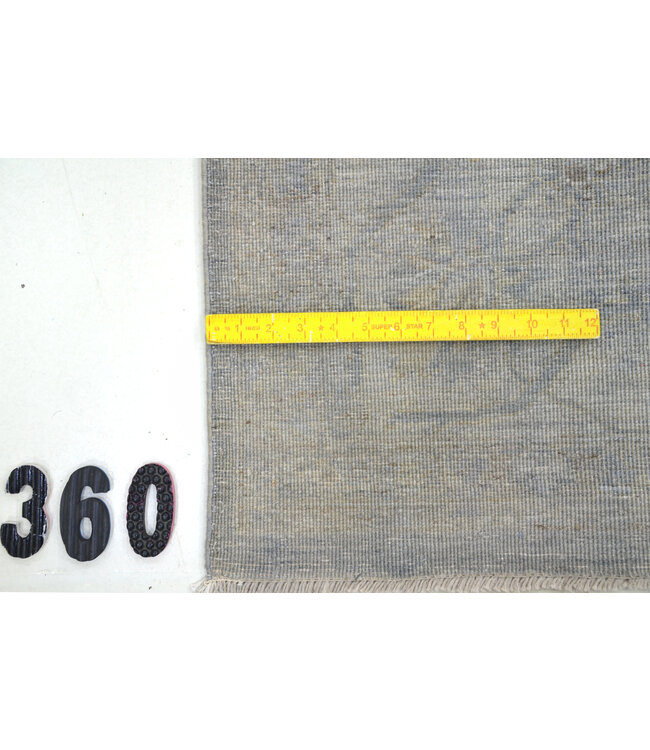 Ziegler Teppich in Hellblau – 296 x 236 cm – Handgeknüpft aus Wolle