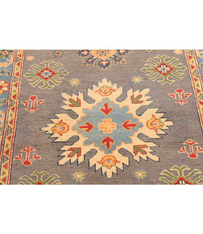 149x99cm Wollteppich Handgeknüpft – Kazak Afghanischer Orientteppich