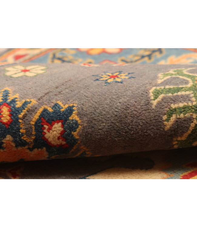 149x99cm Wollteppich Handgeknüpft – Kazak Afghanischer Orientteppich