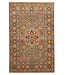153x97cm Handgeknoopte Kazak Afghan Tapijt – Wol & Ambachtelijk
