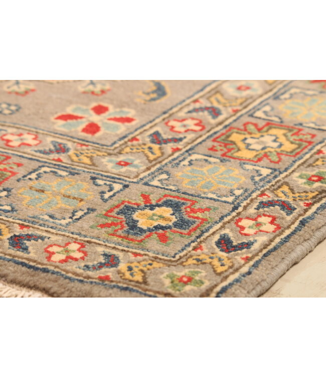 153x97cm Wollteppich Handgeknüpft – Kazak Afghanischer Orientteppich