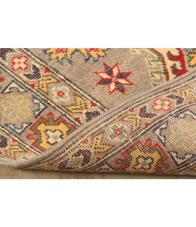 153x97cm Wollteppich Handgeknüpft – Kazak Afghanischer Orientteppich