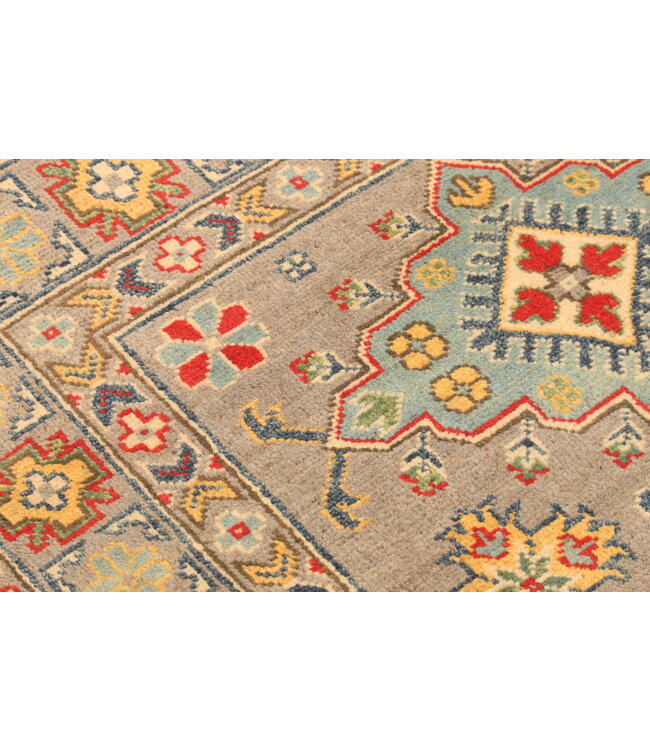 153x97cm Wollteppich Handgeknüpft – Kazak Afghanischer Orientteppich