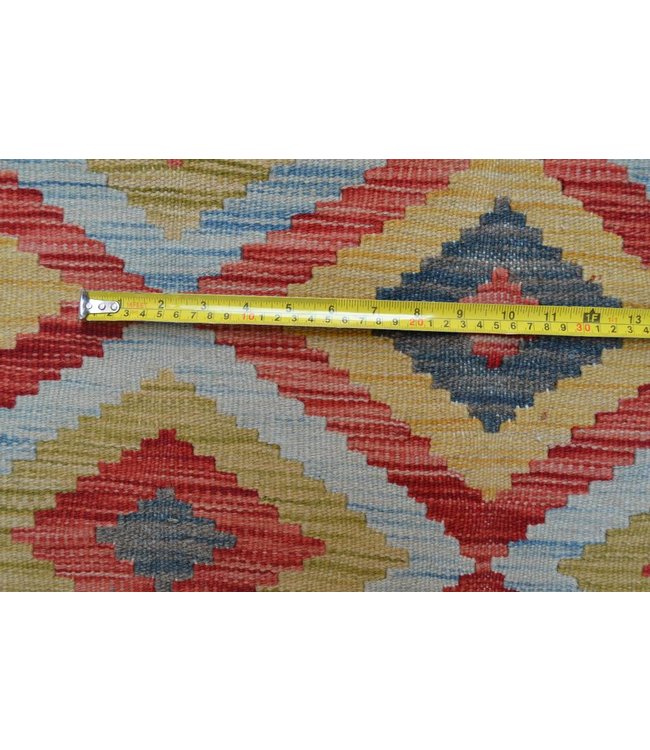 Handgewebte Orientalisch Wolle Kelim Teppich 238x157 cm