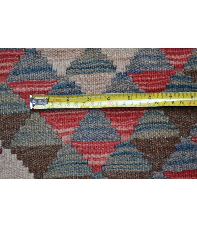 Handgemaakt Oosters Kelim Wol Vloerkleed 245x151 cm