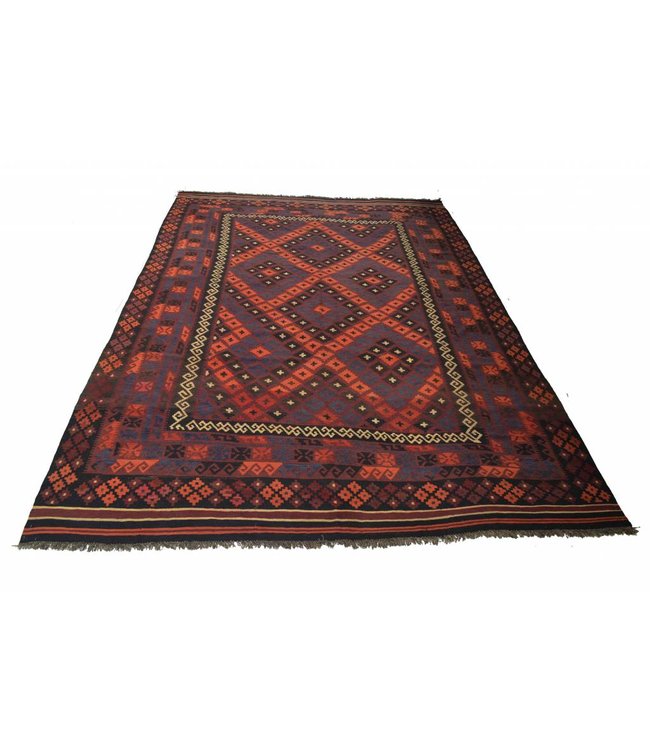 Hand Woven Afghan Wool Kilim Area Rug 400x252 cm