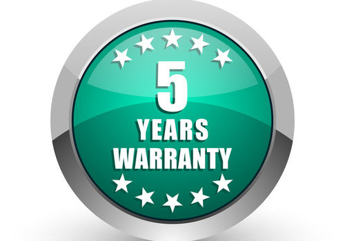 5 Years Warranty 