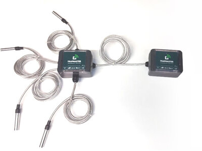 Trapmaster Standard 4G/5G with multisensor with 4 sensors, each 1.60m with holder & magnet, incl. Li-ion battery & €5 starting credit